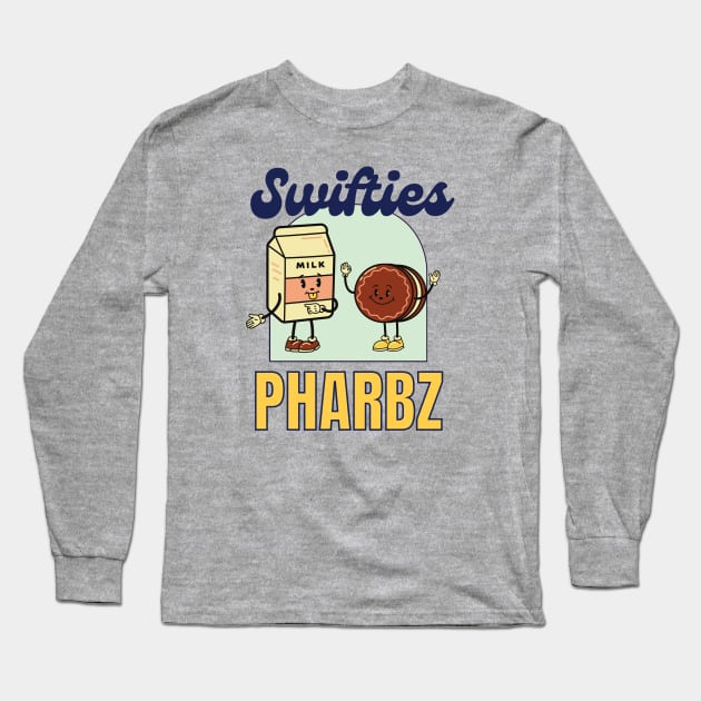 Swifites and Pharbz like cookies and milk Long Sleeve T-Shirt by The Sparkle Report